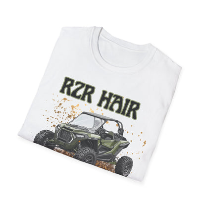 RZR Hair Don't Care T-Shirt — Off-Road UTV Mud Adventure Tee