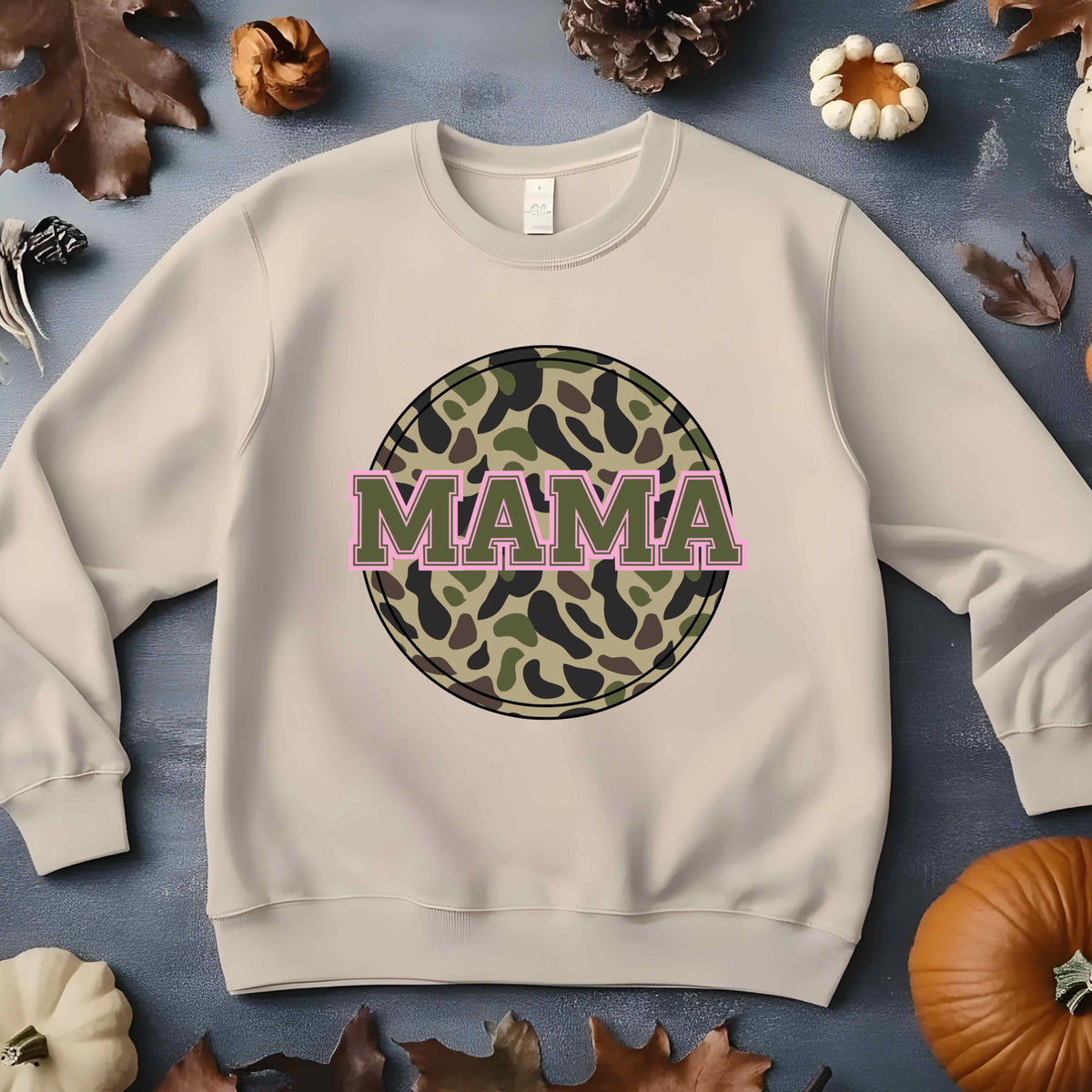 Camo MAMA PNG – Pink Outline Mom Design | Digital Download Sublimation File