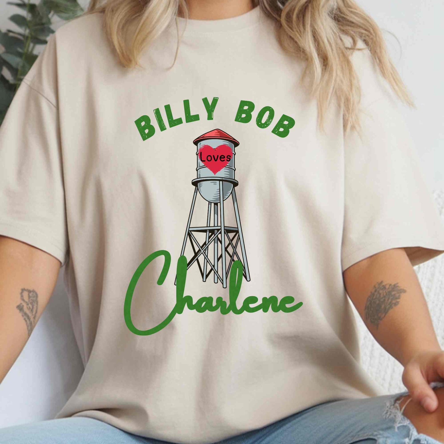 Billy Bob Loves Chalene T-Shirt | Small Town Country Love Tee